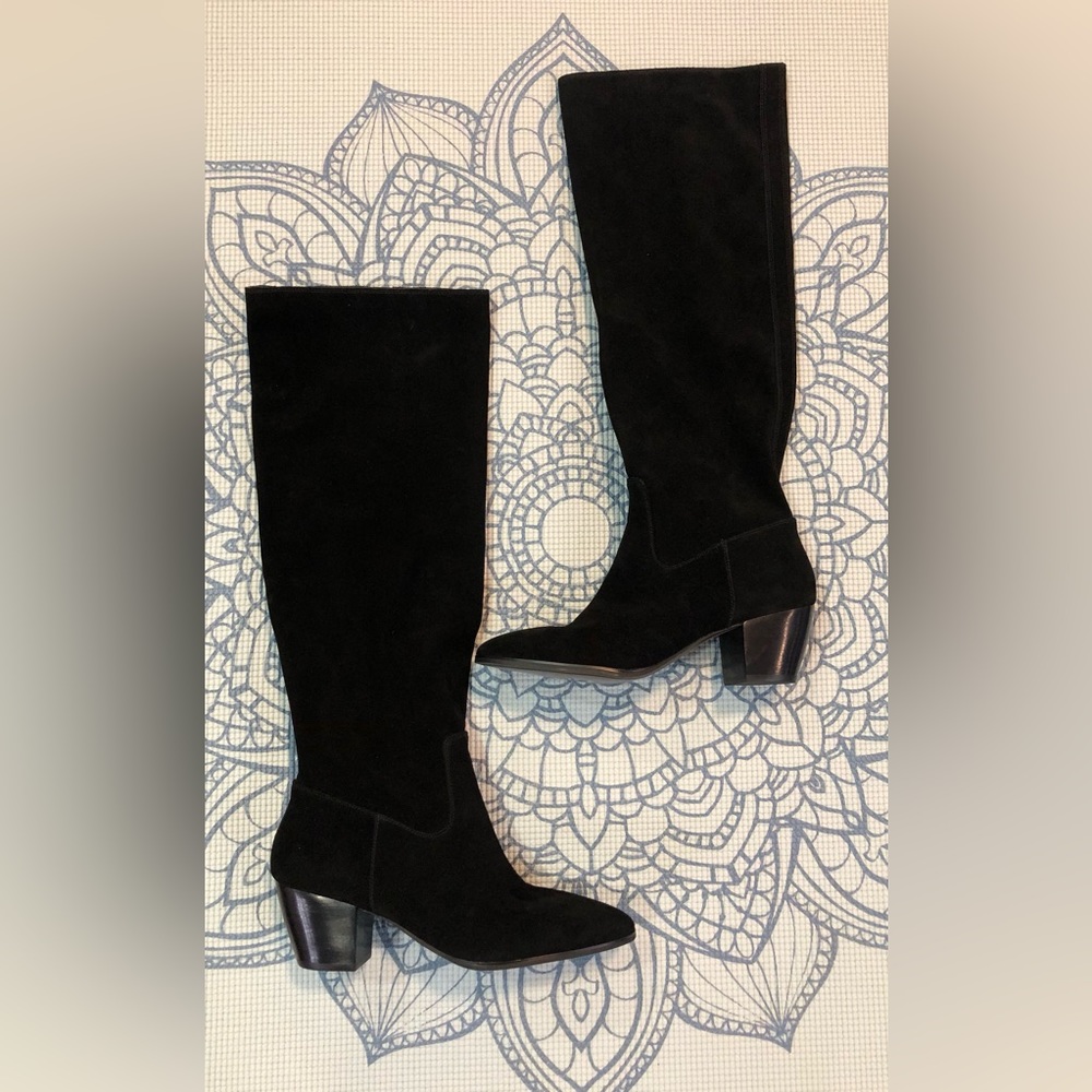Michael Kors Knee High Suede Boots